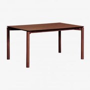 Stół Jadalny Munden Mdf Wenge & 150 X 90 Cm - Sklum