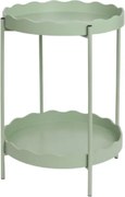 Stolik pomocniczy RAVELO Ø 40,5 cm, zielony
