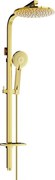 Mexen Q40 kolumna prysznicowa, złota - 798404095-50