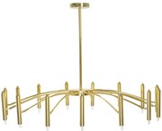 Lampa Sufitowa APP1197-15CP Złota