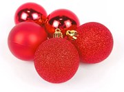 Bombki o różnym wykończeniu, Ø 5 cm, 5 szt.