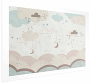 Plakat Bajkowa noc 60x40cm bez ramy z marginesem ARTGEIST B