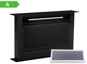 Klarstein Victoria 60cm 604.1m³/godz. Okap Blatowy Czarny