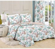 Zasłona Wieża Eiffla kwiaty, 140 x 250 cm