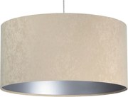 Lampa wisząca HOME 30 beżowa/srebrna BPS KONCEPT