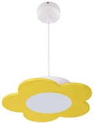 Żółta lampa wisząca kwiat dla dziewczynki - S200 L0-H86