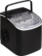 HOMCOM Maszyna do Kostek Lodów, Dispenser Lodów, Producen Kostek Lodów, 29,4 cm x 22,2 cm x 29 cm, Czarny