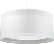 Lampa wisząca DUO LEN LIGHT 50 biała