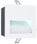 Eglo 99575 - LED Zewnętrzna oprawa wpuszczana ARACENA LED/3,7W/230V IP65 biała