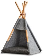 Namiot dla kota Tipi, filcowy, legowisko 44x42x45/65 cm, ZELLER