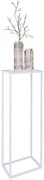 Biały nowoczesny stojak na kwiaty D6-B94