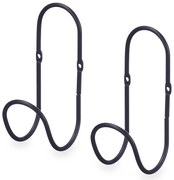 Wieszak na ręcznik, 2 sztuki, 7 x 6 x 15,5 cm