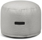 Jasnoszary worek do siedzenia z materiału bouclé Mini – SLOWDOWN