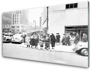 Obraz Akrylowy Miasto Historia Retro