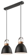 Lampa wisząca DANIELLE 2xE27/60W/230V na linkach