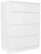 Biała nowoczesna komoda z szufladami Z6-B52