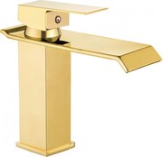 Mexen Apus bateria umywalkowa, złota - 744700-50