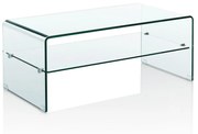 Szklany stolik 50x100 cm Cristal Evo – Tomasucci