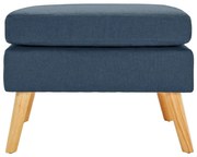 Niebieska kwadratowa pufa F9-Z66