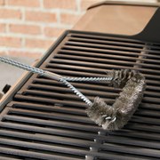 Trójstronna szczotka do czyszczenia grilla 30 cm WEBER 6277