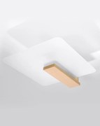 Plafon LAPPO naturalne drewno SOLLUX  LIGHTING