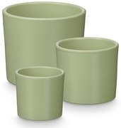 Doniczki ceramiczne, 3 sztuki, Ø 14, 17, 22 cm