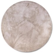 Dywan pluszowy Leon Villeroy &amp; Boch jasny szary 160 cm x 160 cm koło