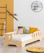 Lewostronne łóżko drewniane dziecięce 16 rozmiarów E9-P79