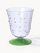 Ręcznie wykonana szklanka ze szkła borokrzemowego Dot, 2 szt.