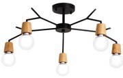 Lampa Sufitowa Skandynawska Metal APP694-5C