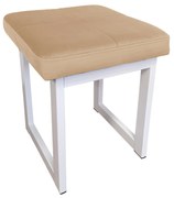 TABORET SOLID 45cm STOŁEK LOFT podstawa biała MG06