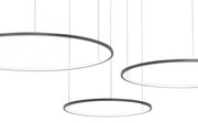 Lampa wisząca Saturno Black 100W LED