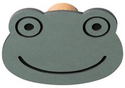 Szarozielony ścienny stalowy haczyk Frog Dot Nupo – LIND DNA
