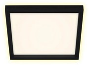 Briloner 7362-015 - LED Plafon CADRE LED/18W/230V 29,6x29,6 cm czarny