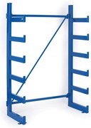 Regał wspornikowy, jednostronny, 2000 x 1380 x 624 mm, 6 pięter