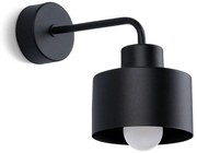 Czarny loftowy kinkiet ze stali N2-W91