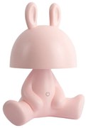 Jasnoróżowa lampa dziecięca Bunny – Leitmotiv