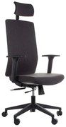 Fotel biurowy ZN-807-B szary STEMA