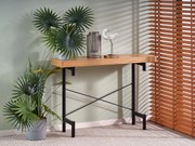 INFERNO konsolka dąb naturalny - czarny, loft, nowoczesna