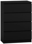 Komoda czarna P3-N25