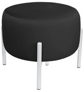 Pufa OLA LOFT ławka podnóżek metal biała MG19