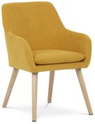 Krzesło do jadalni AK-310 YEL2, żółte