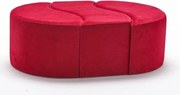Czerwony puf Alya – Artie