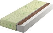 Materac piankowo-kokosowy z pokrowcem aloe vera 140x200 B4-R61