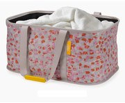 Czerwono-szary tekstylny składany kosz na pranie 35 l Hold-All – Joseph Joseph