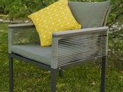 Krzesło Ogrodowe Aluminiowe Fotel Na Taras Balkon