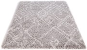 Dywan poliestrowy Dream Romby II Szary 200 cm x 300 cm