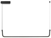 LED Żyrandol na lince LED/12W/230V 4000K 90 cm czarny