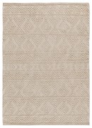 Kremowy dywan tkany ręcznie z bawełny z recyklingu odpowiedni do prania 160x230 cm Pamuk – Universal