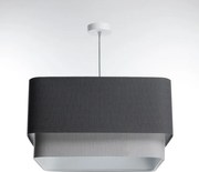 Lampa wisząca KWADRO DUO 007 51x47cm grafitowa/szara BPS KONCEPT